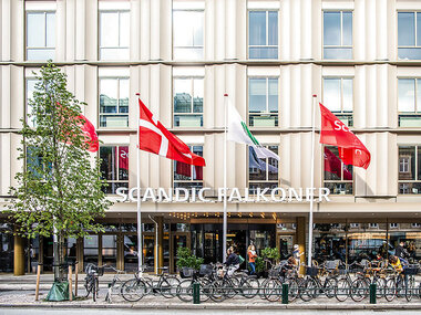 Overnatning med morgenmad på Scandic Falkoner for 2