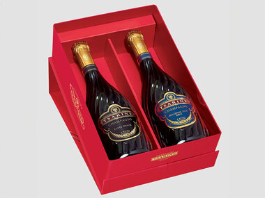 Coffret 2 bouteilles de champagne Tsarine