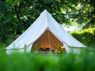 3 dagen glamping op het Domein van de Grotten van Han (laagseizoen)