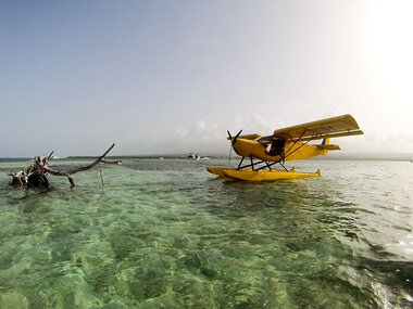 Vol en hydravion d'1h au-dessus de la Guadeloupe