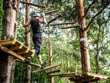 Sport und Spaß im Strausberger Kletterwald