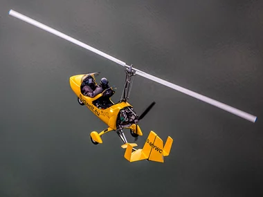 Bayerischer Wolkenwirbel: 30-minütiger Gyrocopter-Flug in der Oberpfalz