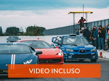 Guida Ferrari, Subaru e Lamborghini sul Circuito Internazionale di Busca in Piemonte con video