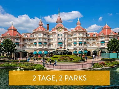 Tickets für 2 Disney® Parks für 2 Erwachsene und 2 Kinder für 2 Tage