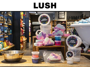 LUSH: 1 taller para hacer una burbuja de baño para 7 personas