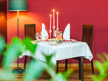 Feine Genüsse in Bad Muskau: 4-Gänge-Dinner für 2 Personen