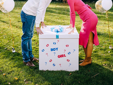 Carte cadeau Gender Reveal - 30 €