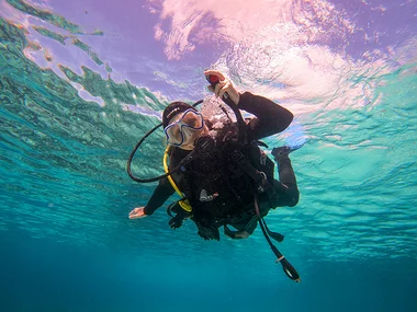 1 bautizo de buceo de 3 horas en Menorca para 1 persona