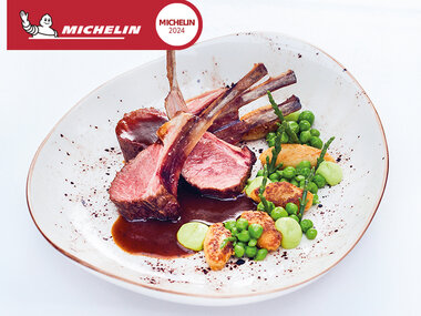 Cena gourmet en restaurante de la Guía MICHELIN