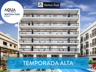 2 noches en habitación design y desayuno para 2 en AQUA Hotel Bertran Park 4*