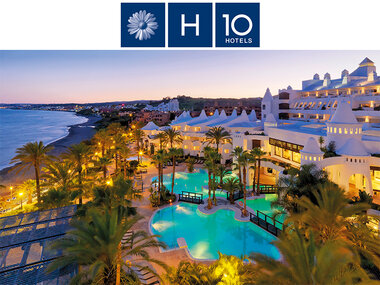 H10 Estepona Palace 4*: 1 noche con desayuno y acceso al spa de 1h30 para 2