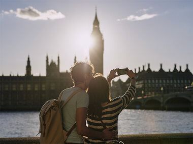 Séjour ensoleillé à Londres : 3 jours en couple en haute saison