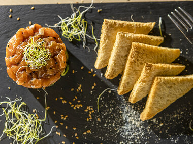 Menú completo para 2 personas en el Saratoga Ctra Barcelona, Girona