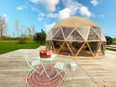 2 jours insolites en dôme avec accès à l'espace détente près de Provins