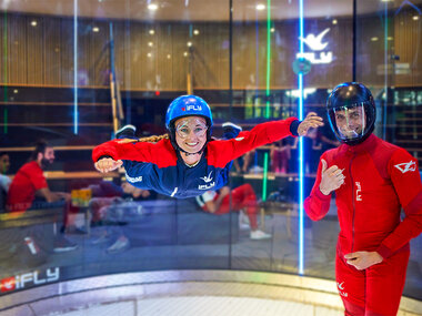 2 vols en chute libre indoor avec vidéo souvenir à iFLY Lyon