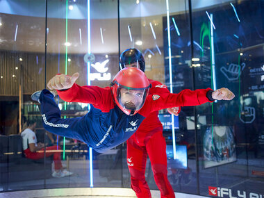 2 vols en chute libre indoor avec vidéo souvenir à iFLY Aix-Marseille