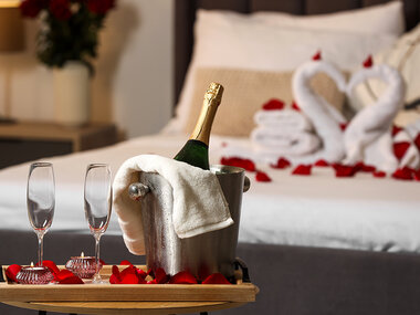 2-daags suiteverblijf met bubbels voor Mrs & Mrs