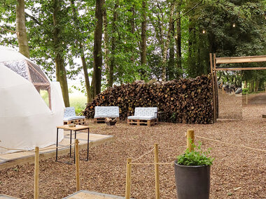 Repas gastronomique 4 plats dans une forêt privée à Braine-l'Alleud