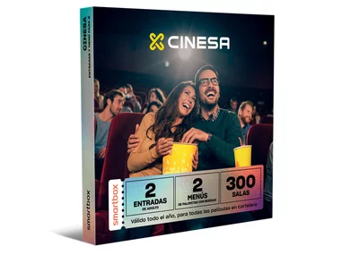 2 entradas de cine con menú y bebidas