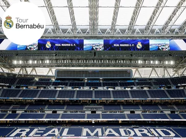 Estadio Santiago Bernabéu: 1 entrada de adulto con tour, museo y vista paronámica del estadio