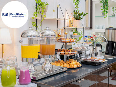 Hotellfrukost på Best Western Bentleys