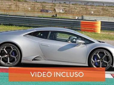 Lamborghini Huracán EVO: 2 giri sul Circuito Varano de’ Melegari e video