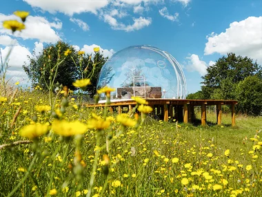 1 Übernachtung am Wochenende in einer Bubble Suite für 2 in Nordrhein-Westfalen