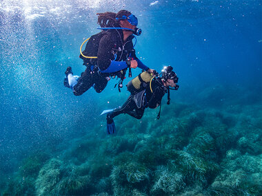 Bono regalo de 160 € para canjear por 1 bautismo de buceo de 4h para 2 personas