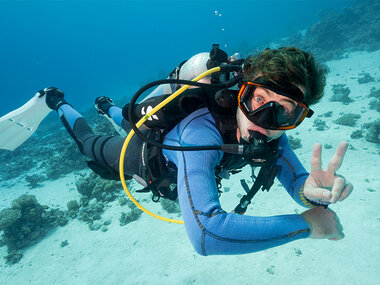 Bono regalo de 80 € para canjear por 1 bautismo de buceo de 4h para 1 persona