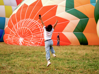 Volo in mongolfiera per 1 persona a Lucca