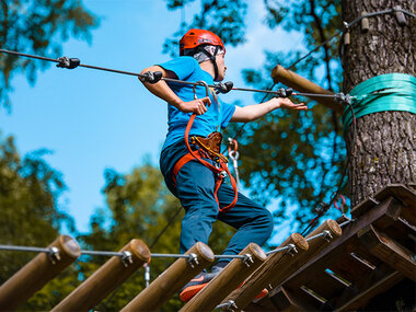 Emozioni in natura: 1 ingresso per 2 adulti al Veja Adventure Park