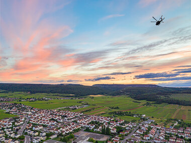 Vol en hélicoptère de 20 min au-dessus de Dijon