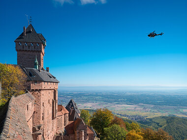 Vol en hélicoptère de 30 min au-dessus de Strasbourg et ses environs
