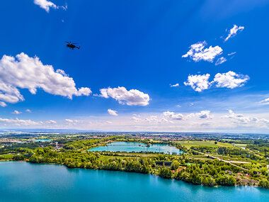 Vol en hélicoptère de 30 min pour 2 au-dessus de Strasbourg et ses environs