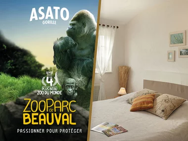 Séjour en famille au ZooParc de Beauval en 2025 : 2 journées et 1 nuit à proximité pour 3 personnes