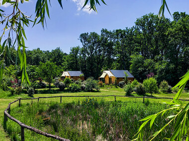3 jours insolite en cabane pour 2 adultes et 1 enfant près de Bergerac