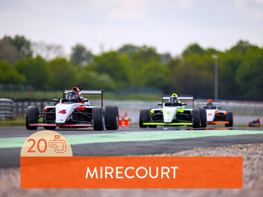 Stage de pilotage monoplace : 20 tours sur le circuit de Mirecourt en Formule 4 Tatuus