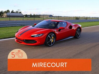 Stage de pilotage : 5 tours sur le circuit de Mirecourt en Ferrari 296 GTB