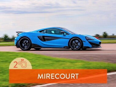 Stage de pilotage : 2 tours sur le circuit de Mirecourt en McLaren 600LT