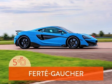 Stage de pilotage : 5 tours sur le circuit de La Ferté-Gaucher en McLaren 600LT