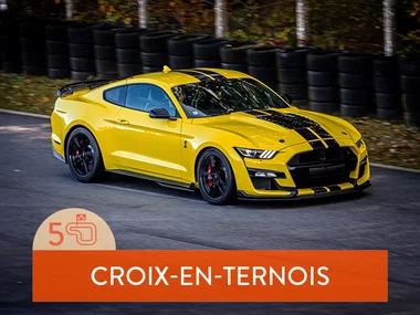 Stage de pilotage : 5 tours sur le circuit de Croix-en-Ternois en Ford Mustang Shelby GT500