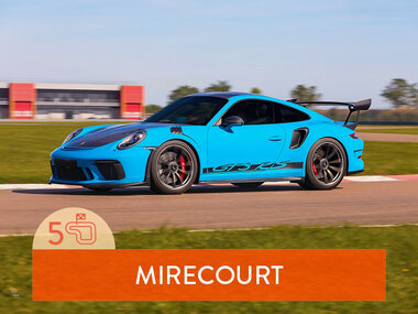 Stage de pilotage : 5 tours sur le circuit de Mirecourt en Porsche 991 GT3 RS