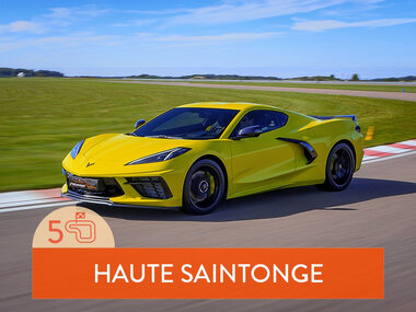 Stage de pilotage : 5 tours sur le circuit de Haute Saintonge en Corvette C8
