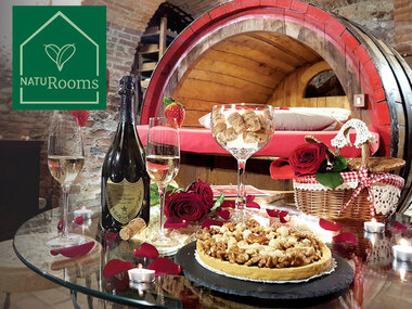 Insoliti soggiorni a Bergamo con NatuRooms: 1 notte con bottiglia di vino e atmosfere romantiche