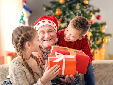 Julegavekort til morfar - 249 kr.