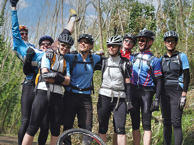 Tour in Mountain bike in uscita dall'ufficio a Basilea