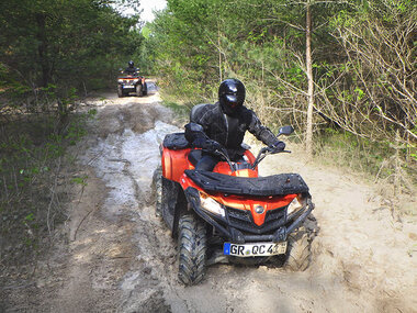 Einsteiger-Quadtour in der Lausitz für 1 Person