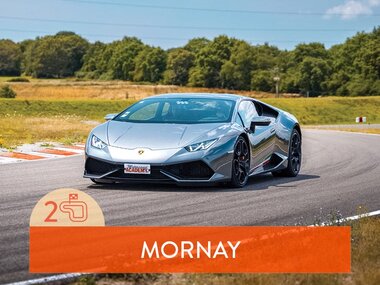 Stage de pilotage : 2 tours sur le circuit de Mornay en Lamborghini Huracán