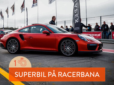 Kör sportbil på bana: 1 varv i Porsche GT3 RS