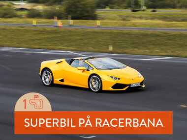 Kör sportbil på bana: 1 varv i Lamborghini Huracan